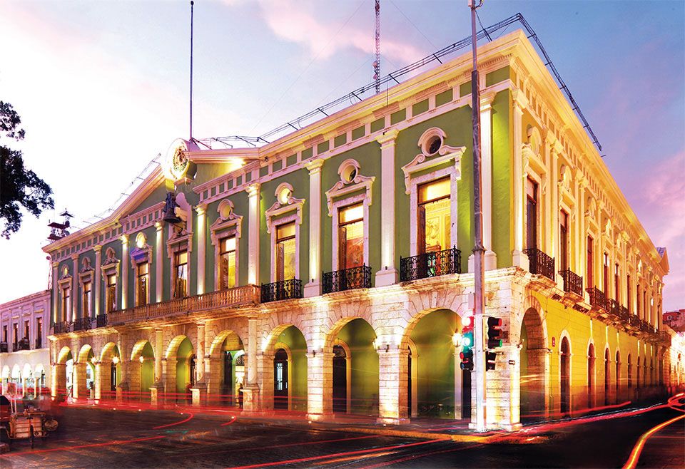 edificios históricos de Mérida