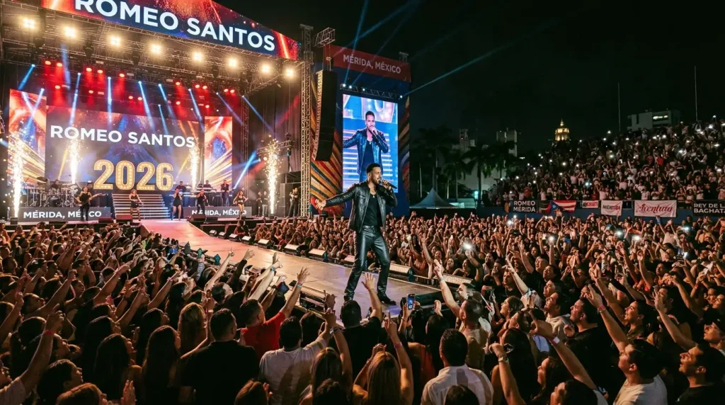 Concierto Romeo Santos 15 de octubre 2026